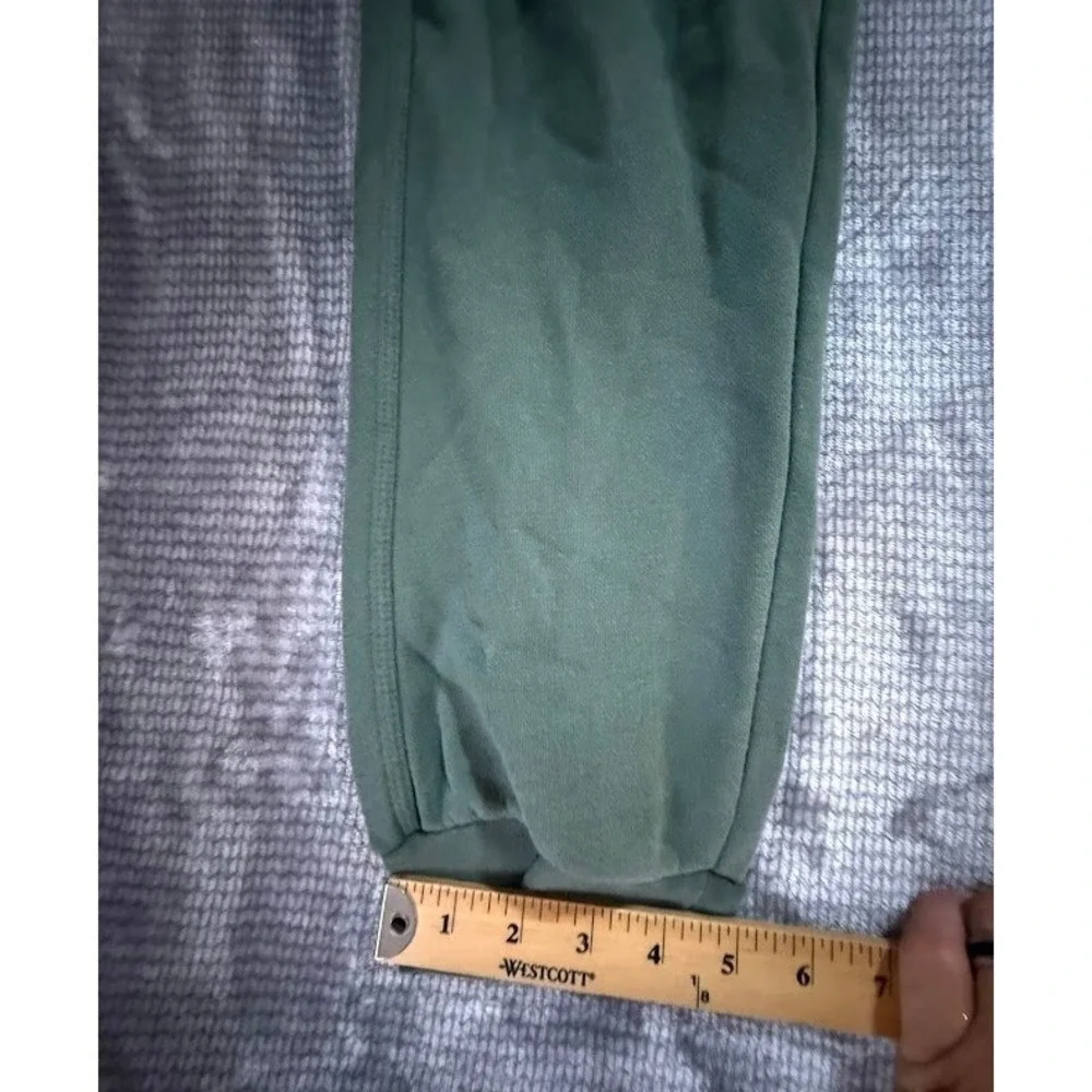 Nike Mens XL Fleece Joggers Sweatpants Forest Green Tapered‎ Cuffed 32X29.
